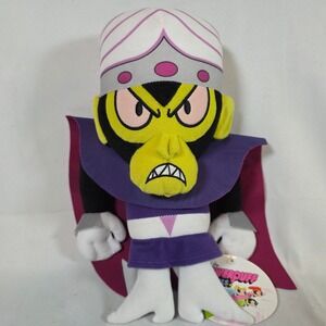 Mojo Jojo Powerpuff‎ Girls Villain Plush Toy Factory Cartoon Network 2017 NWT